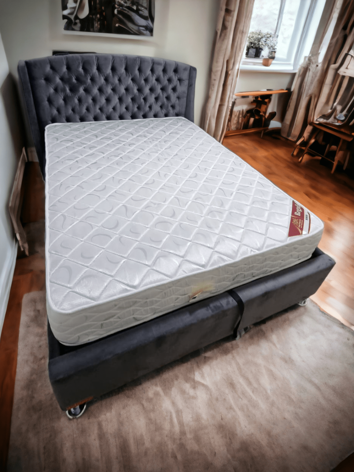 מיטה זוגית Paris כולל ארגז מצעים * אחרונה *