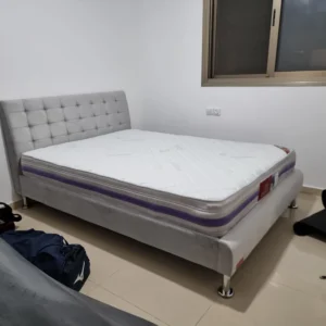 מיטה זוגית מיטה וחצי ללא ארגז מצעים עם רגליים גבוהות - פורטוגל