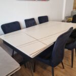 פינת אוכל נפתחת קרמית ice