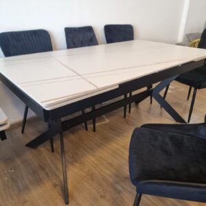 פינת אוכל נפתחת קרמית ice