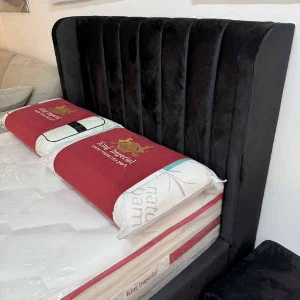 ⁦מיטה וחצי דגם Dubai - שחור⁩ – תמונה ⁦4⁩