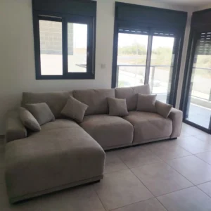 ספה פינתית נוצות🪶 ענק - Bellissimo קפה