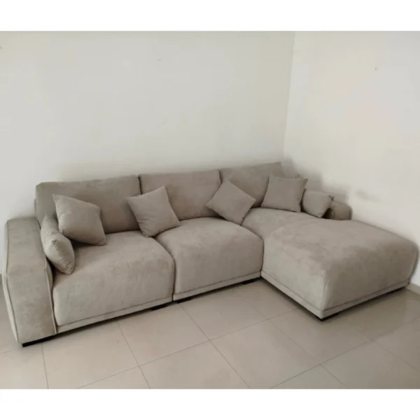 ⁦ספה פינתית נוצות🪶 ענק - Bellissimo קפה⁩ – תמונה ⁦4⁩