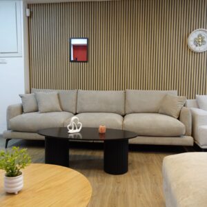 ספה מעוצבת ענקית ומפנקת מנוצות 🪶 - 280/96 Refaelo