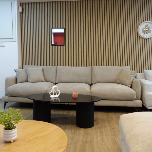 ספה מעוצבת ענקית ומפנקת מנוצות 🪶 - 280/96 Refaelo *אחרונה*