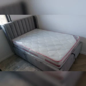 מיטה וחצי דגם Dubai - אפור כהה