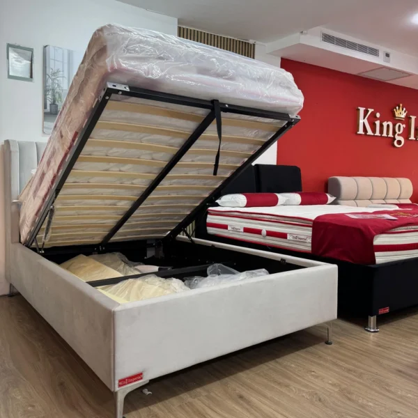 ⁦מיטה זוגית Dubai כולל ארגז מצעים -160/200⁩ – תמונה ⁦4⁩