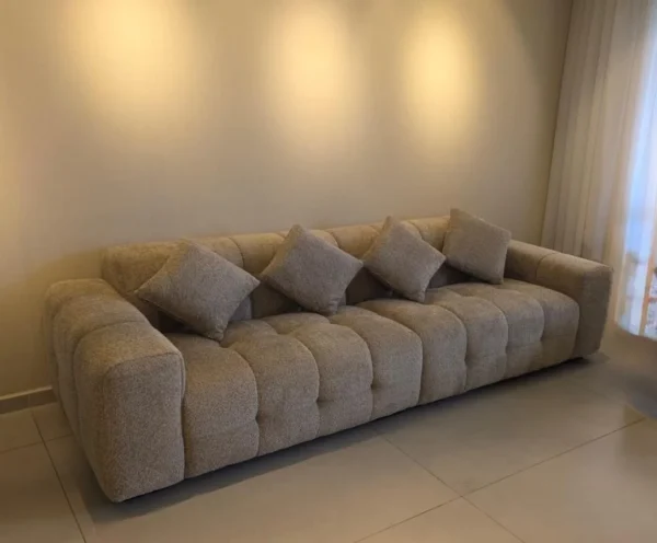 ספה מעוצבת Prestigio צבע קפה