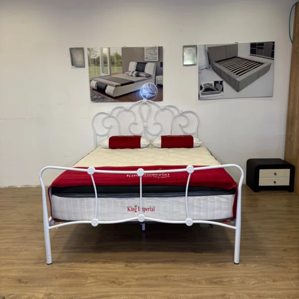 ⁦מיטה זוגית מברזל - Karen⁩ – תמונה ⁦4⁩