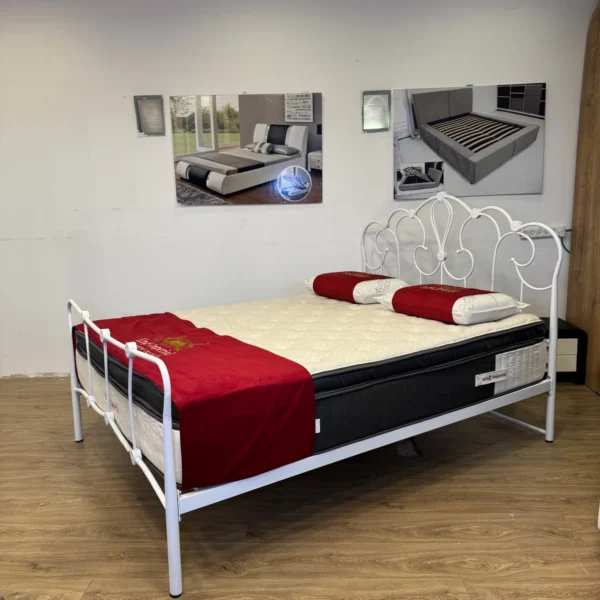 ⁦מיטה זוגית מברזל - Karen⁩ – תמונה ⁦3⁩