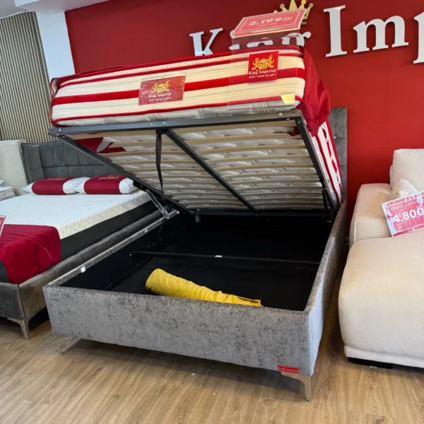 ⁦מיטה זוגית דגם Tohar כולל ארגז מצעים⁩ – תמונה ⁦4⁩