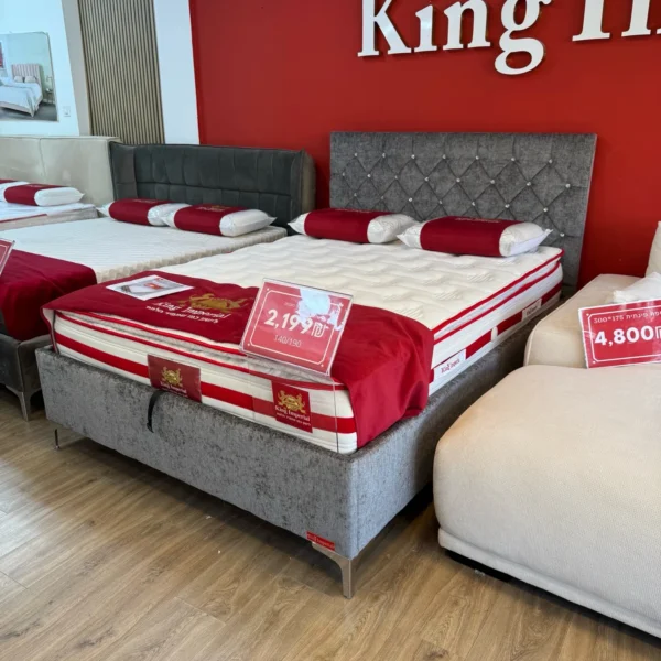 מיטה זוגית דגם Tohar כולל ארגז מצעים